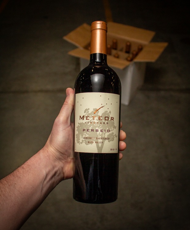 Meteor Vineyard Cabernet Sauvignon Perseid Coombsville Napa Valley 2017