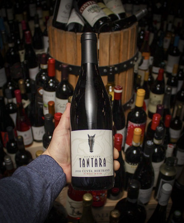 Dominion Tantara Pinot Noir Cuvee Bertrand Calistoga Napa Valley 2018