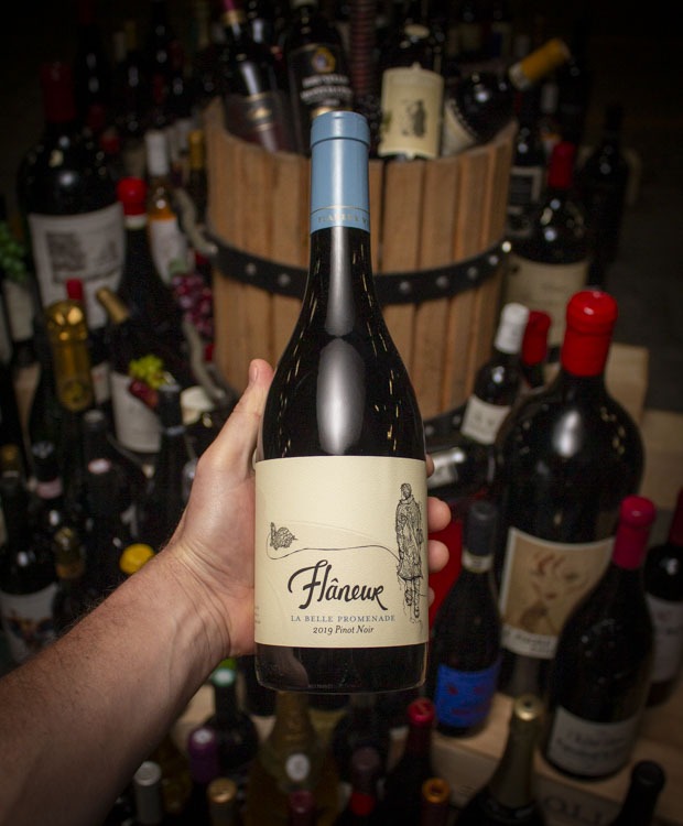 Flaneur Wines Pinot Noir La Belle Promenade Vineyard Chehalem Mountains 2019