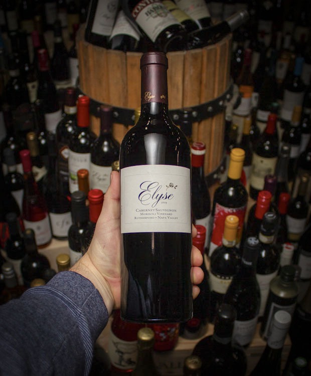 Elyse Winery Cabernet Sauvignon Morisoli Vineyard Rutherford Napa Valley 2009