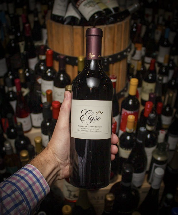 Elyse Winery Cabernet Sauvignon Morisoli Vineyard Rutherford Napa Valley 2014