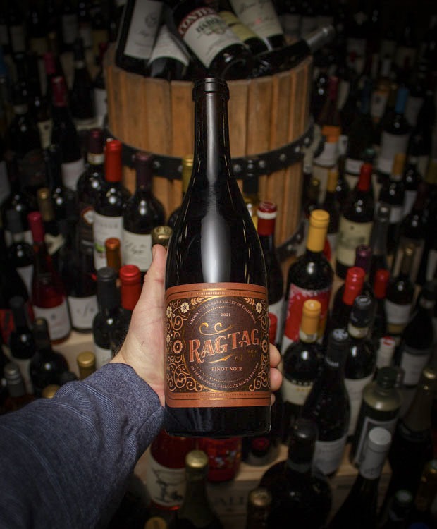 Ragtag Wine Co Pinot Noir Greengate Ranch Vineyard Edna Valley 2021