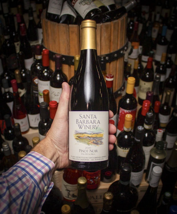 Santa Barbara Winery Pinot Noir Santa Rita Hills 2020