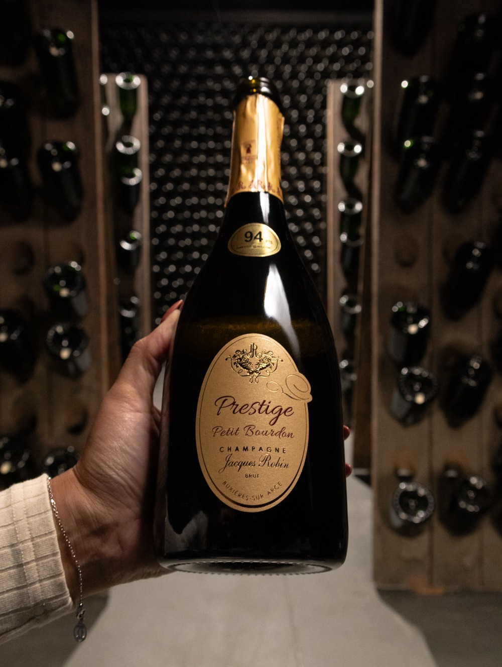 Champagne Jacques Robin Petit Bourdon Prestige Brut NV																	The “Little Bumblebee” is a treat! Floral, elegant, and fresh…and just a delight to sip!