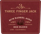 Three Finger Jack Rum Barrel Aged Red Blend 2021