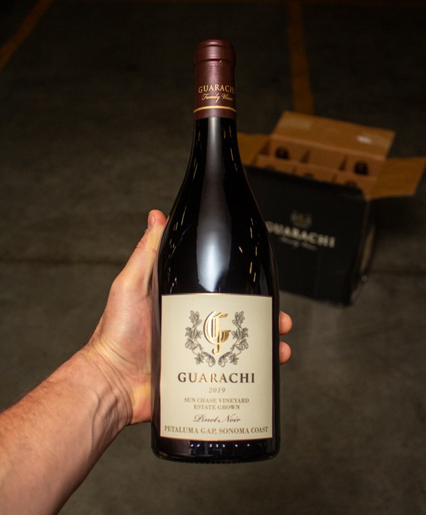 Guarachi Pinot Noir Sun Chase Vineyard Petaluma Gap Sonoma Coast 2019