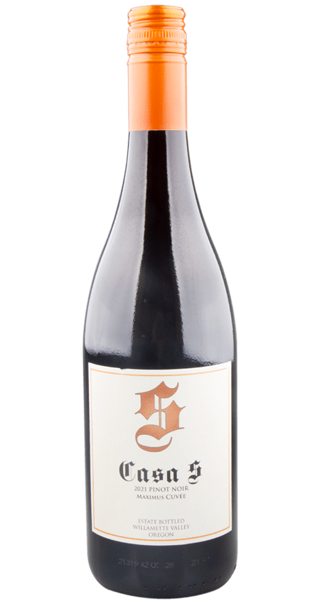 Willamette Valley Pinot Noir Casa S Winery Maximus Cuvée 2021