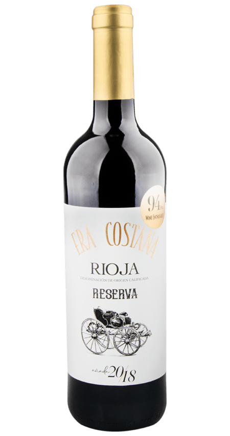 94 Pt. Rioja Reserva 2018 Era Costana