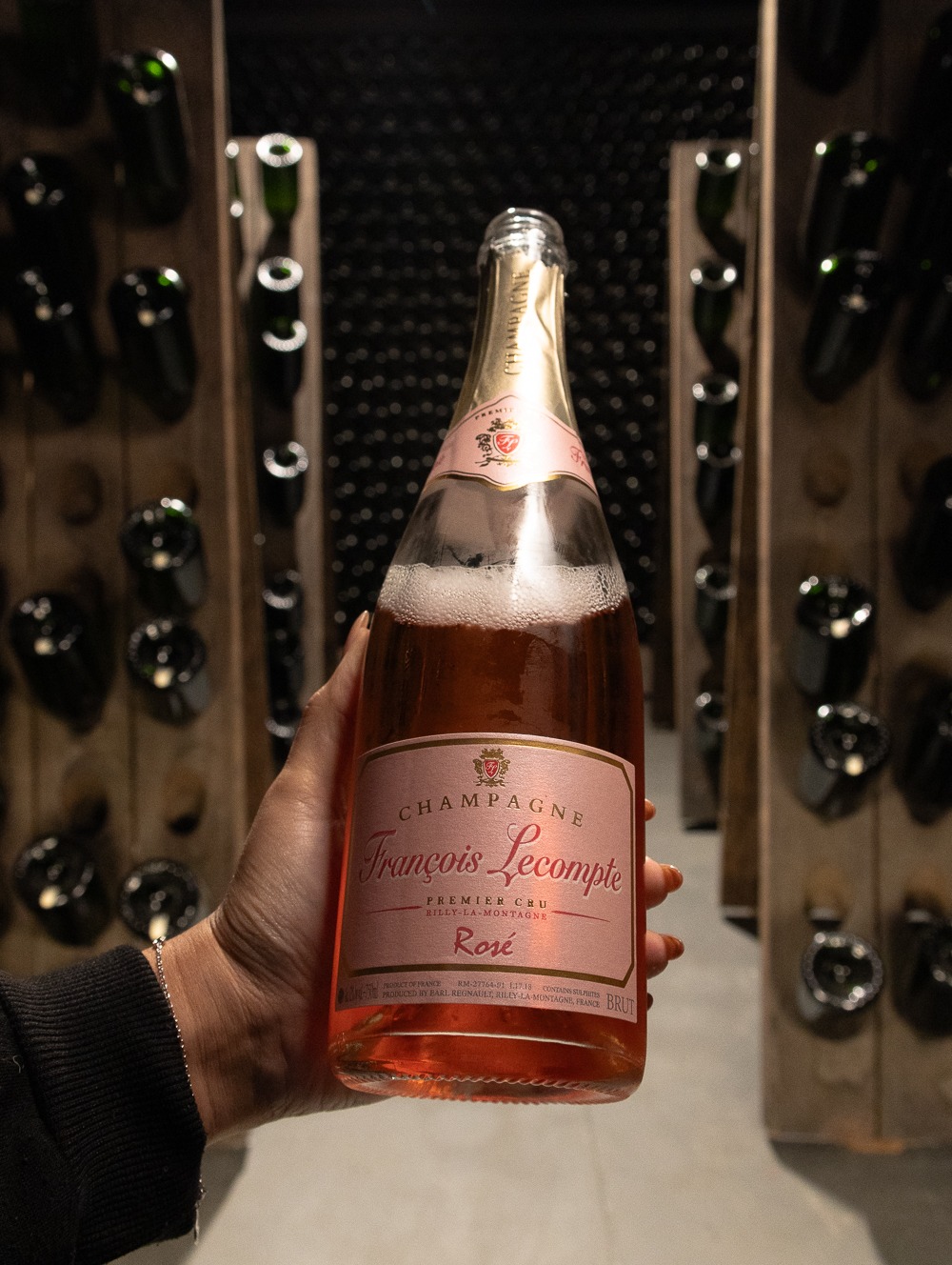 Champagne Francois Lecompte Rosé Brut Premier Cru NV