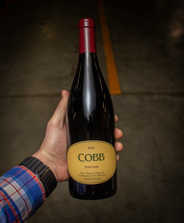 Cobb Pinot Noir Doc's Ranch Vineyard Pommard & 114 Selection Sonoma Coast 2018