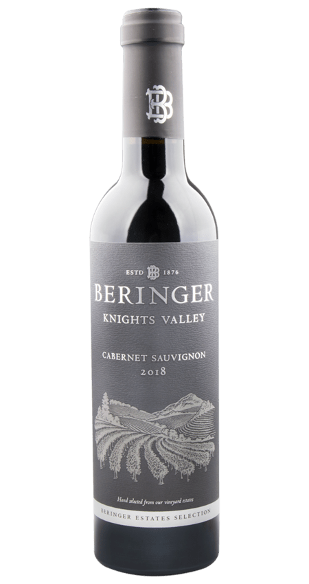 93 Pt. Beringer Knights Valley Cabernet Sauvignon 2018 375ml