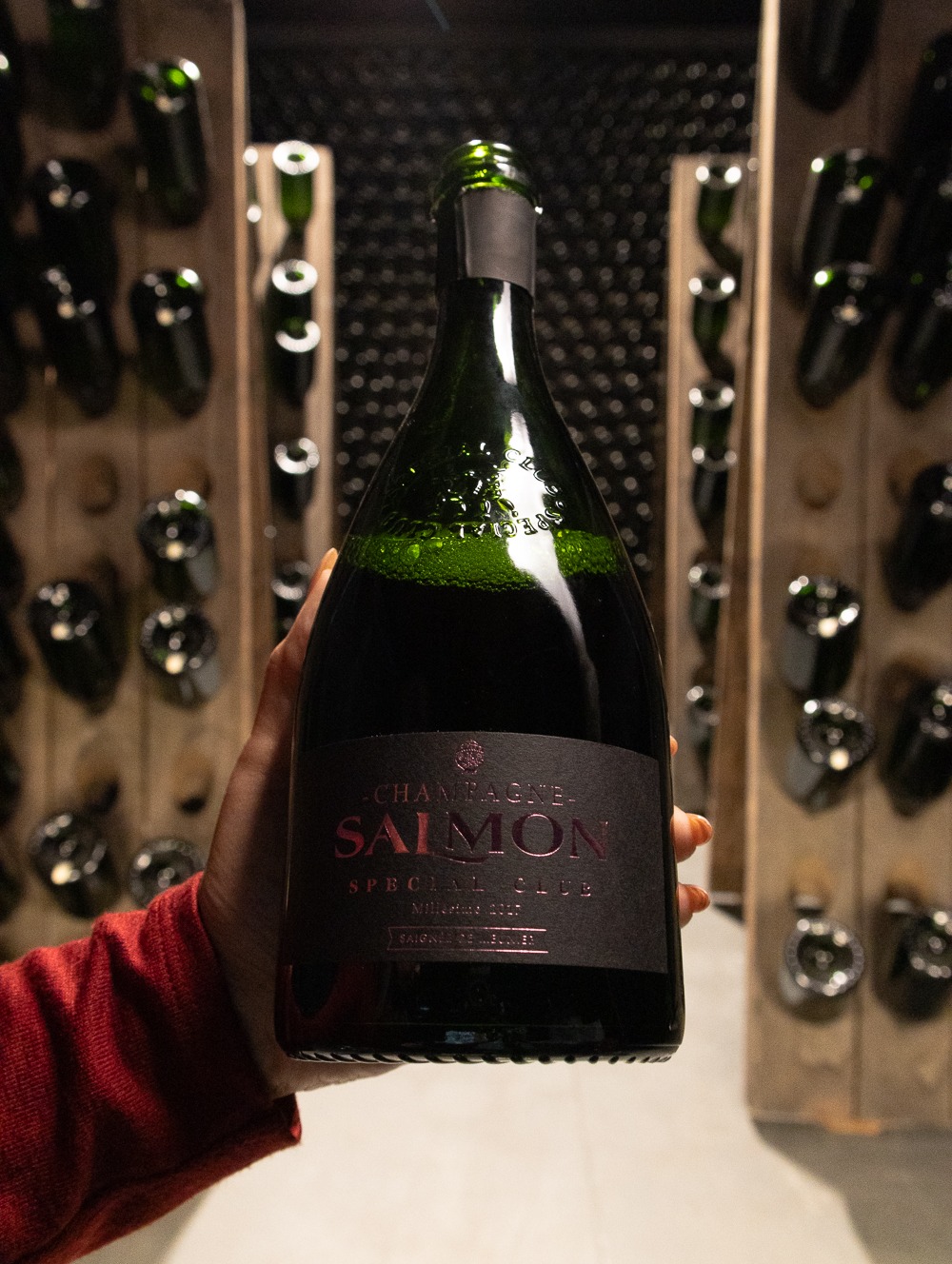 Champagne Salmon Special Club Rosé de Saignee de Meunier Brut Nature 2017