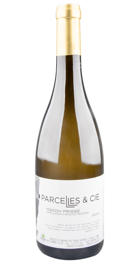 White Burgundy Mâcon Prissé 2022 Terres Secretes Parcelles and Cie
