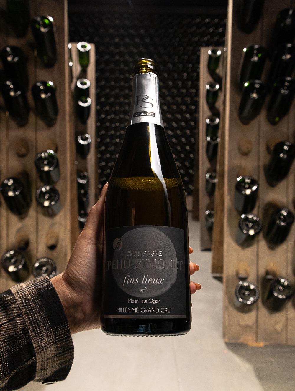 Champagne Pehu-Simonet Blanc de Blancs Fins Lieux n°5 Le Mesnil-sur-Oger Grand Cru 2015