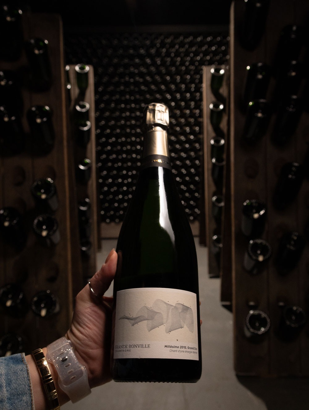 Champagne Franck Bonville Blanc de Blancs Brut Millésimé Grand Cru 2015