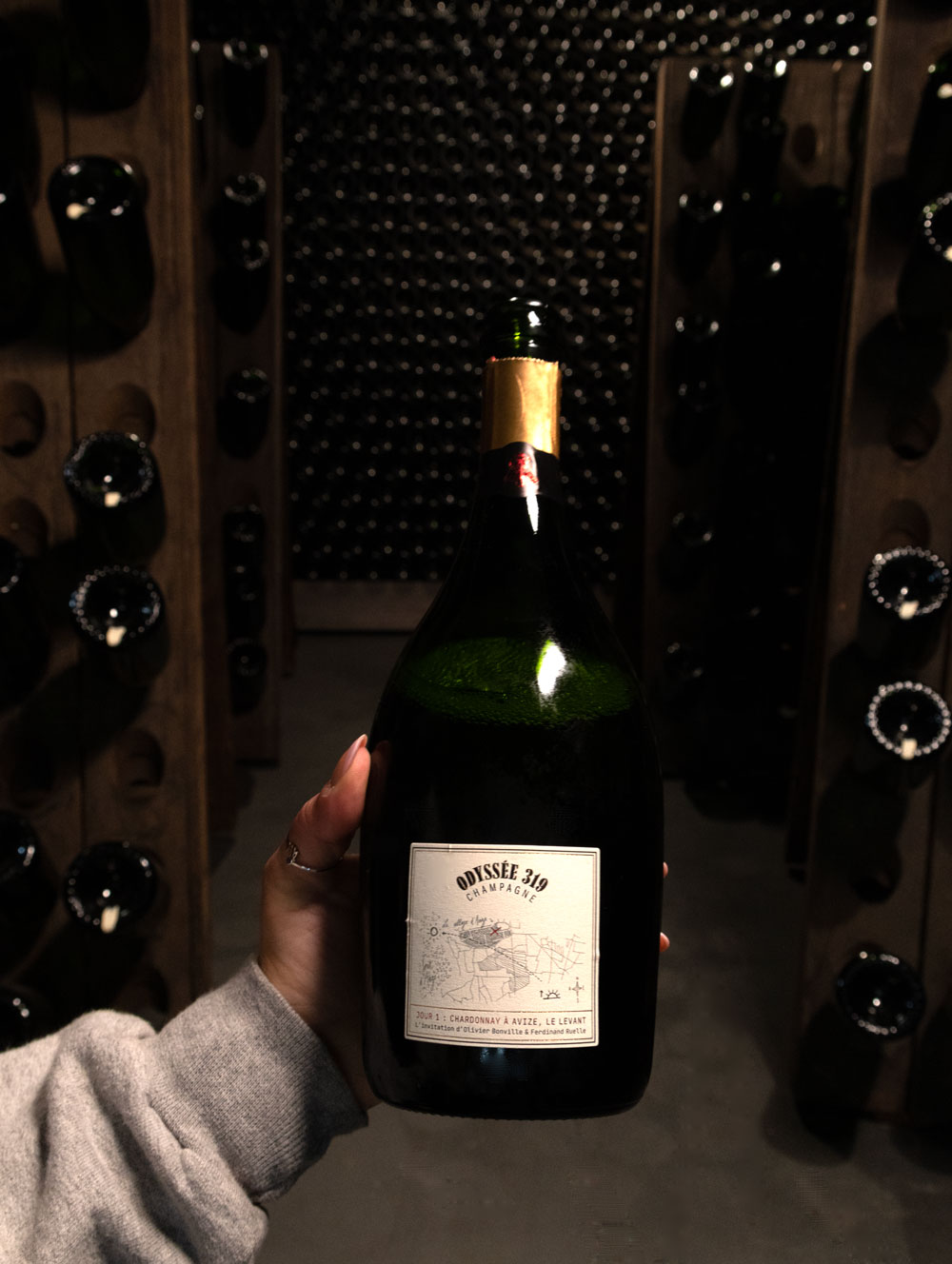 Champagne Odyssée 319 Blanc de Blancs Jour 1: Le Levant Grand Cru Brut 2014