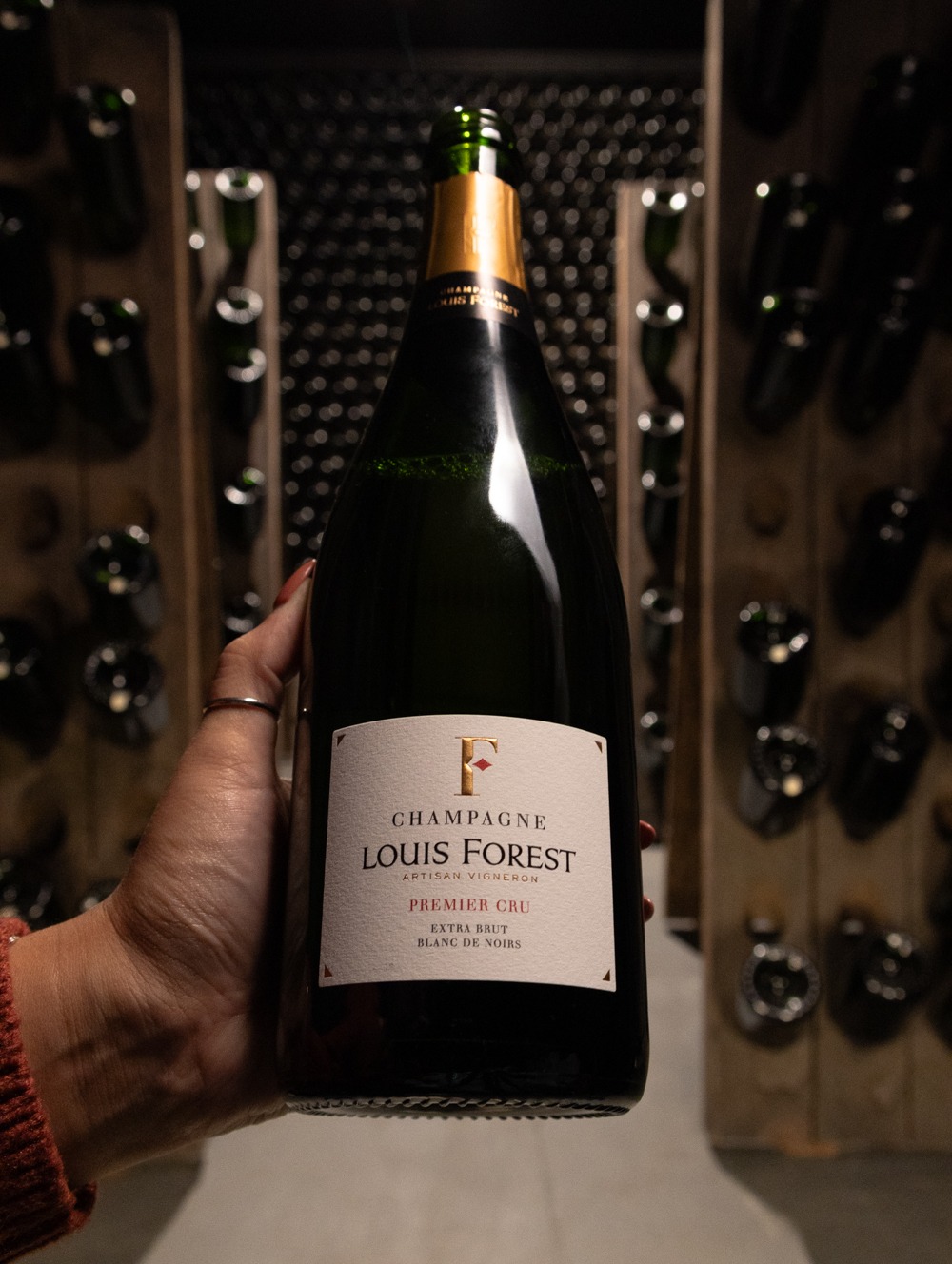Champagne Louis Forest Blanc de Noirs Extra Brut Premier Cru NV
