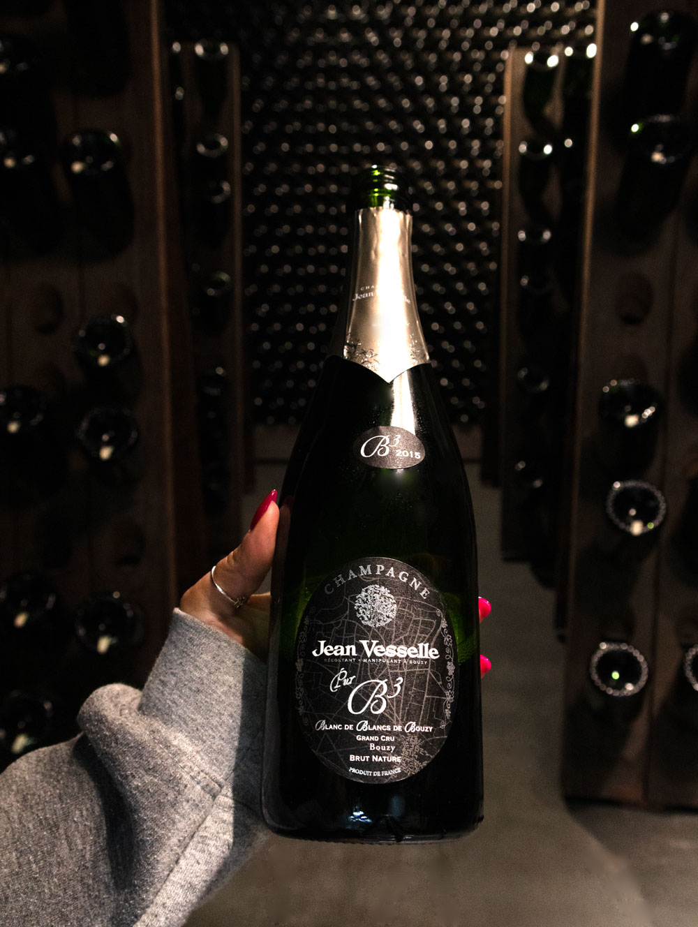 Champagne Jean Vesselle Blanc de Blancs de Bouzy B3 Brut Nature Grand Cru 2015