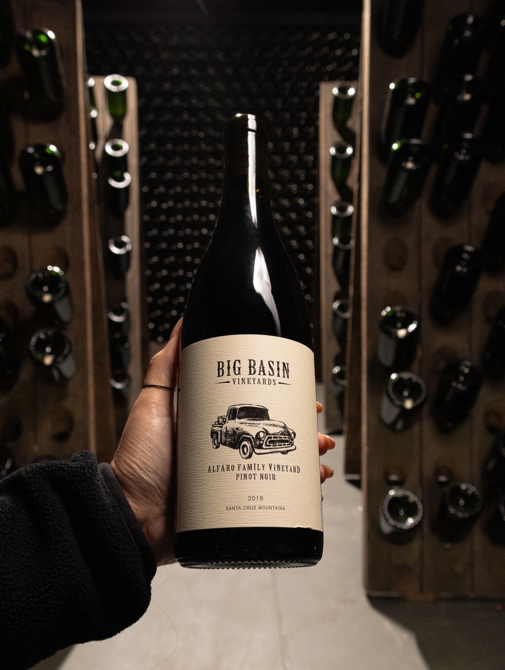 Big Basin Vineyards Pinot Noir Alfaro Family Vineyard Santa Cruz Mountains 2018