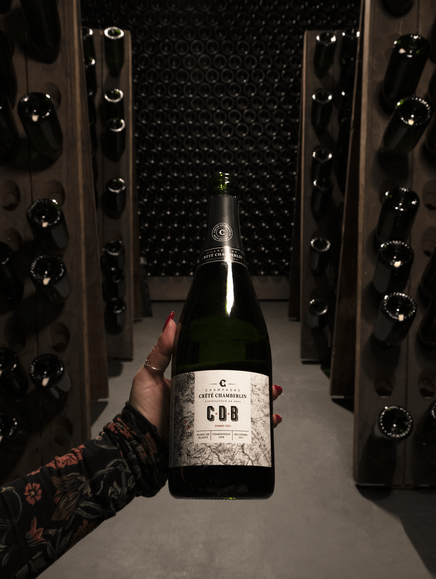 Champagne Crété Chamberlin Blanc de Blancs CDB Brut Grand Cru 2017