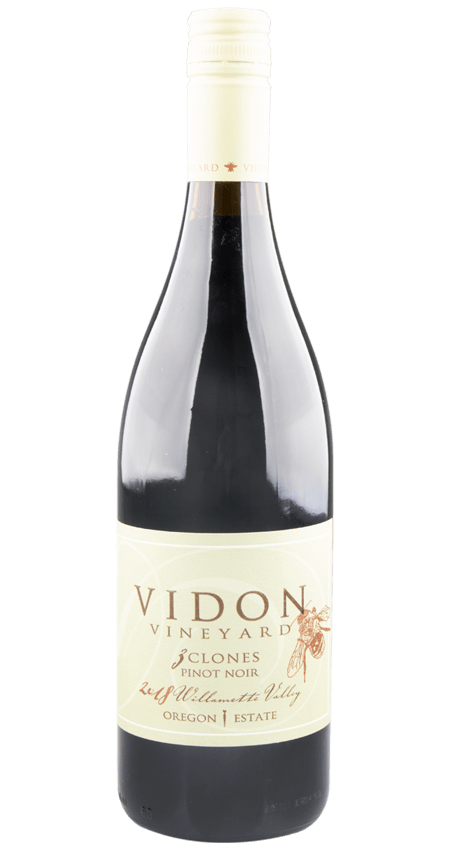 92 Pt. Vidon Vineyards '3 Clones' Pinot Noir Willamette Valley Chehalem Mountains 2018