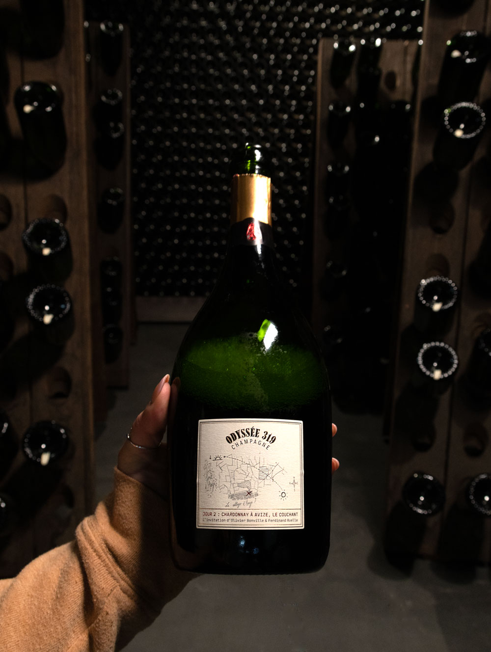 Champagne Odyssée 319 Blanc de Blancs Jour 2: Le Couchant Grand Cru Brut 2015