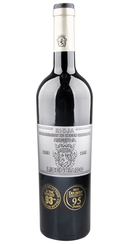 95 Pt. Bodegas de Familia Burgo Viejo 'Licenciado' Reserva Rioja 2019
