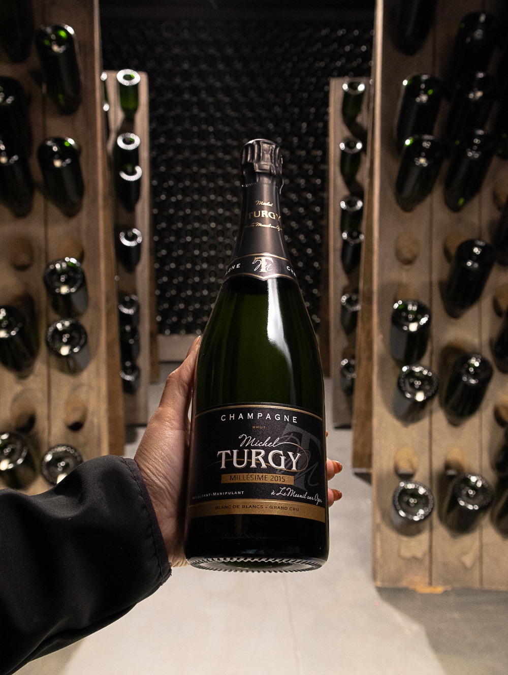 Champagne Michel Turgy Blanc de Blancs Millésime Brut Grand Cru 2015