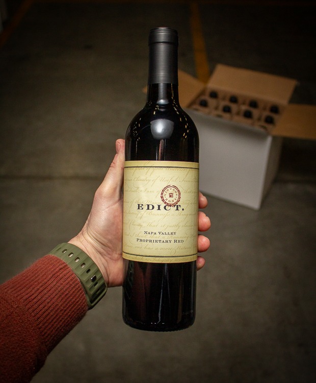 Edict Wines Proprietary Red Napa Valley 2021