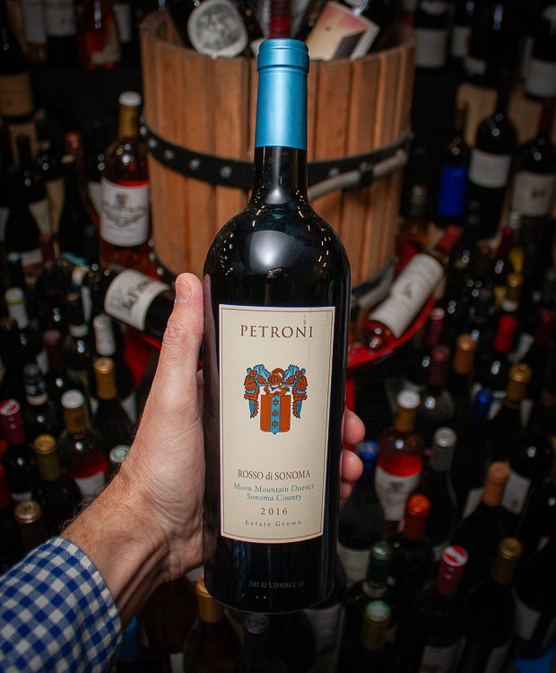 Petroni Vineyards Red Blend Estate Rosso di Sonoma Moon Mountain District 2016