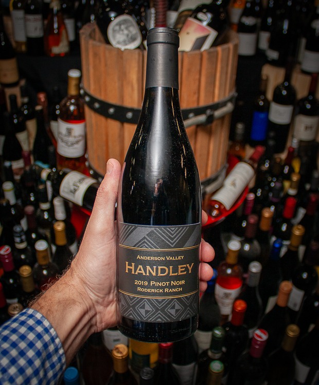 Handley Cellars Pinot Noir Roderick Vineyard Anderson Valley 2019