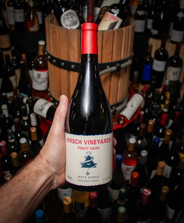 Hirsch Vineyards Pinot Noir Estate West Ridge Sonoma Coast 2016