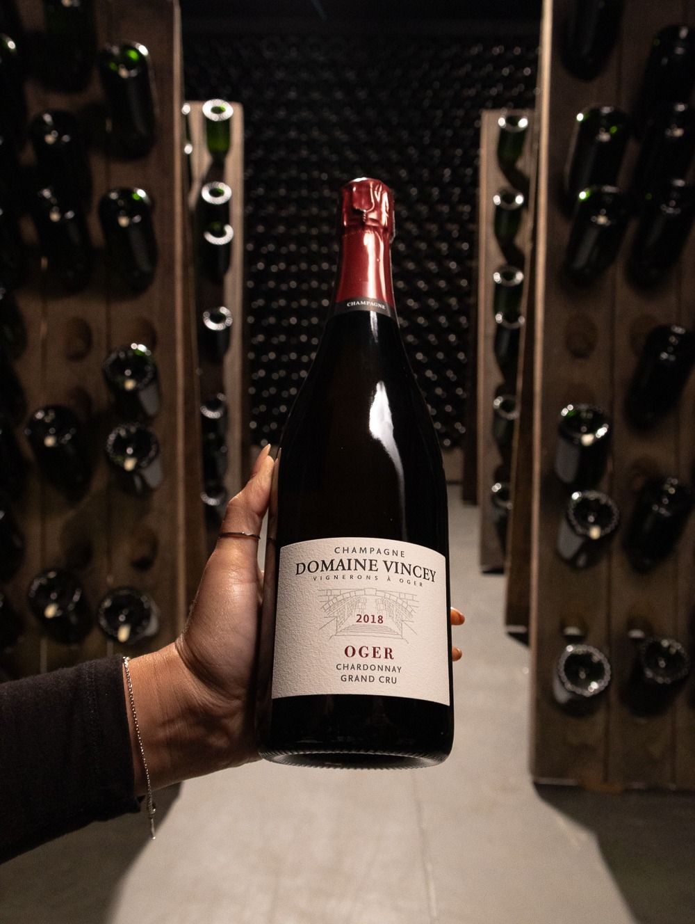 Champagne Domaine Vincey Chardonnay Oger Brut Nature Grand Cru 2018