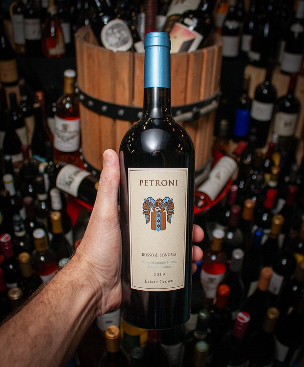 Petroni Vineyards Red Blend Estate Rosso di Sonoma Moon Mountain District 2019