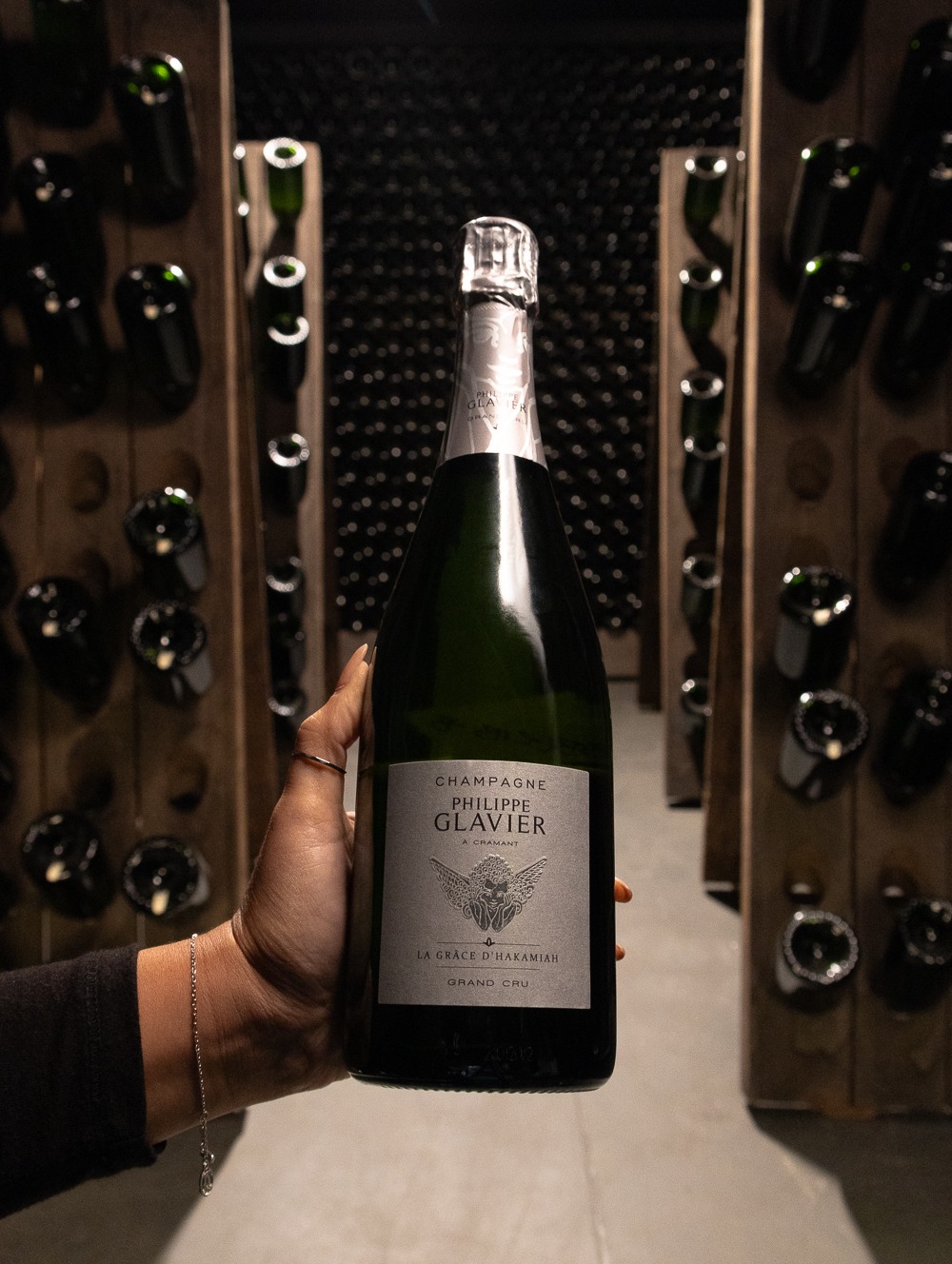 Champagne Philippe Glavier Blanc de Blancs La Grâce d’Hakamiah Extra Brut Grand Cru NV