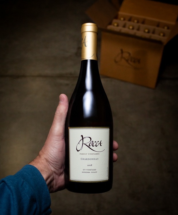 Rocca Family Vineyards Chardonnay UV Vineyard Sonoma Coast 2018