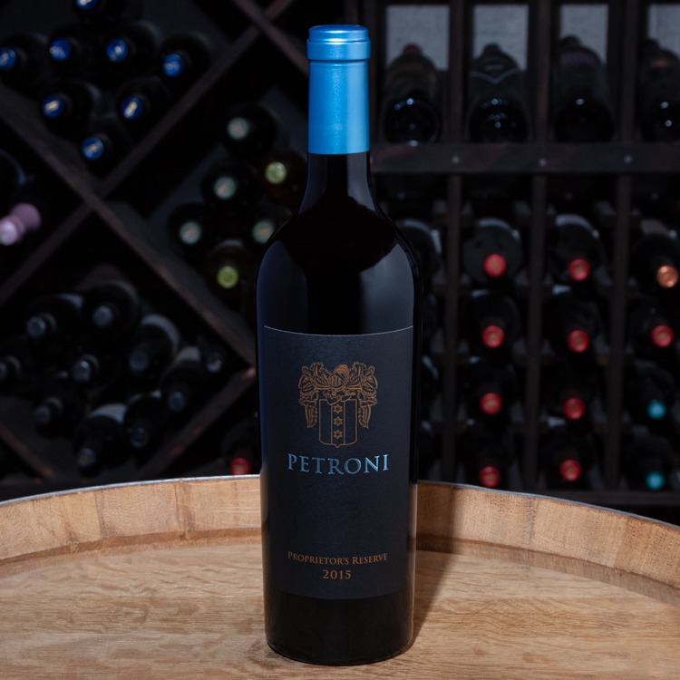 Petroni Vineyards Red Blend Proprietor’s Reserve Moon Mountain District 2015