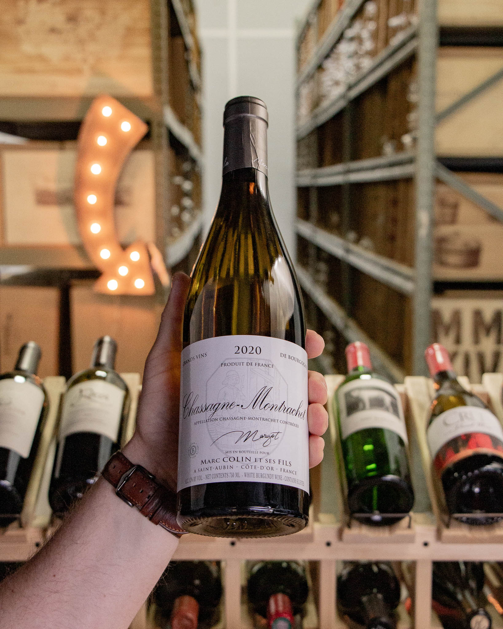 Domaine Marc-Colin et fils Chassagne-Montrachet Blanc Cuvee Margot 2020