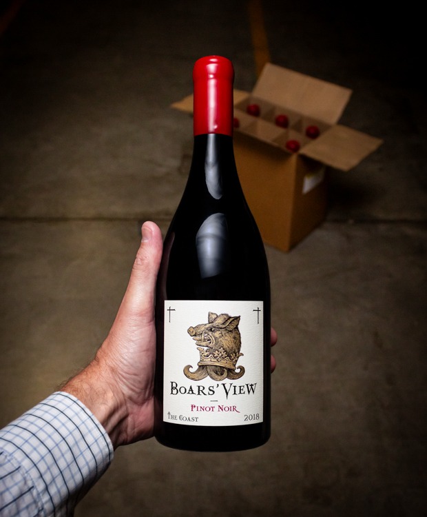 Boars View Pinot Noir The Coast Boars' View Vineyard Sonoma Coast 2018