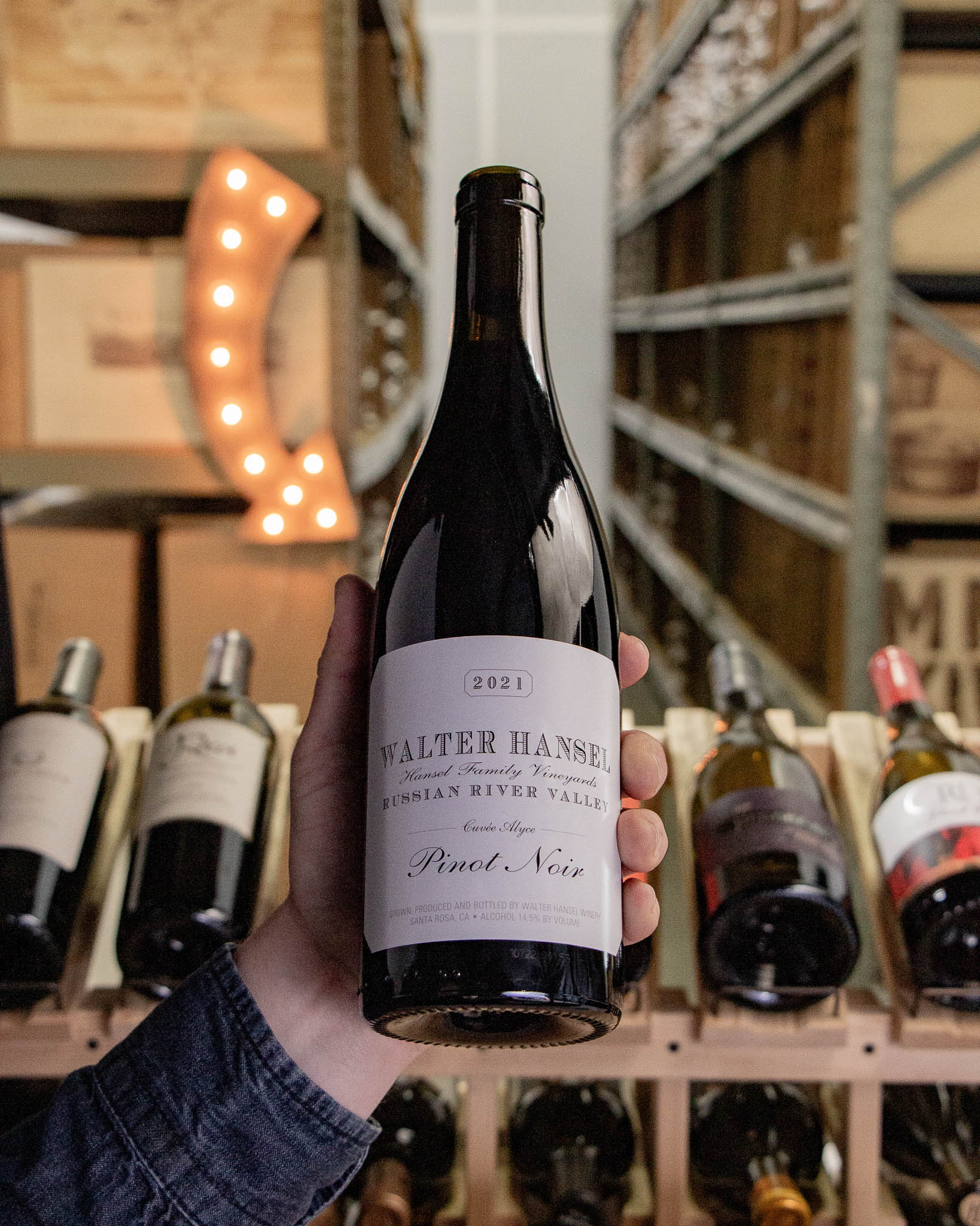Walter Hansel Family Vineyards Pinot Noir Cuvee Alyce Russian River Valley 2021