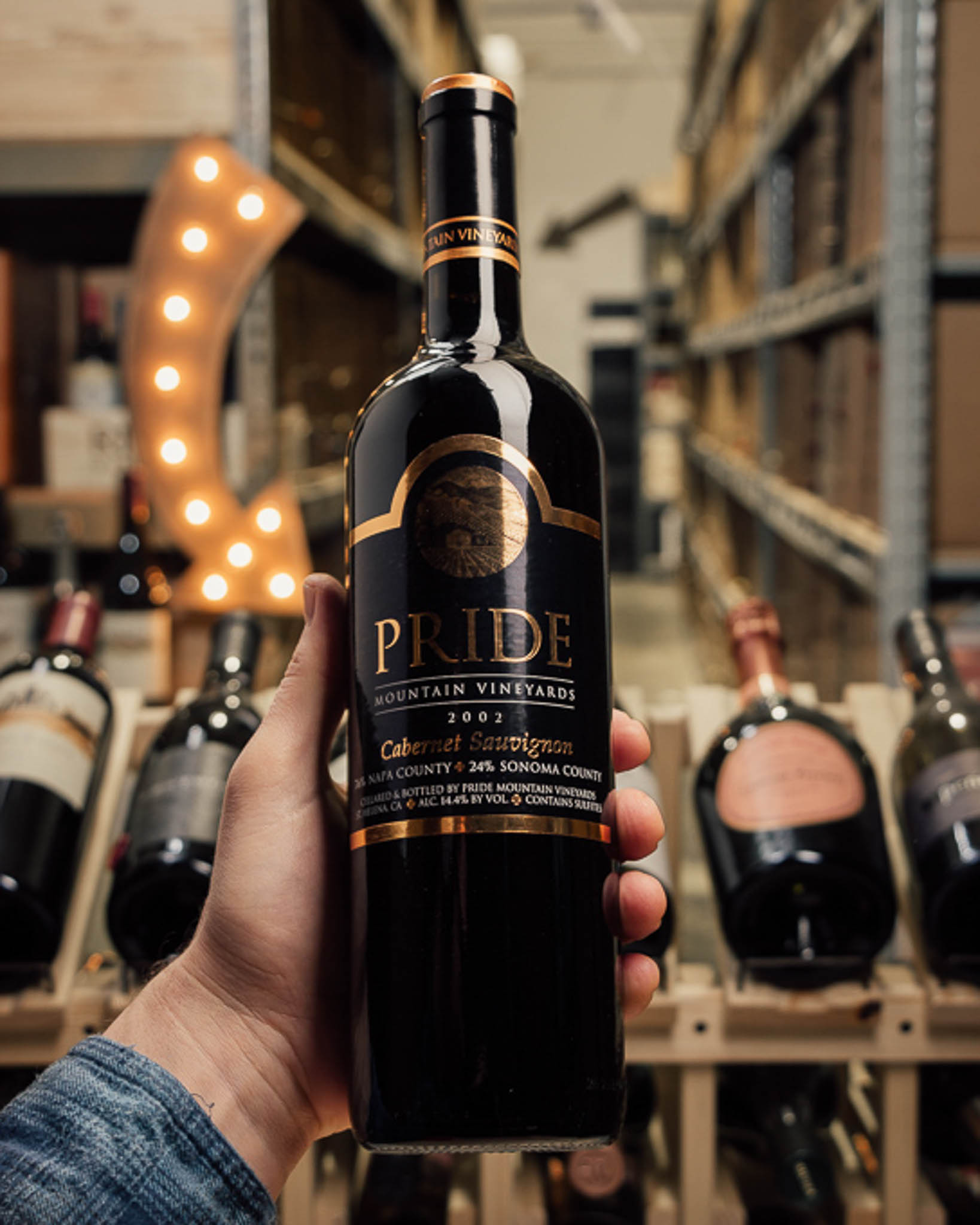 Pride Mountain Vineyards Cabernet Sauvignon Napa Valley 2002