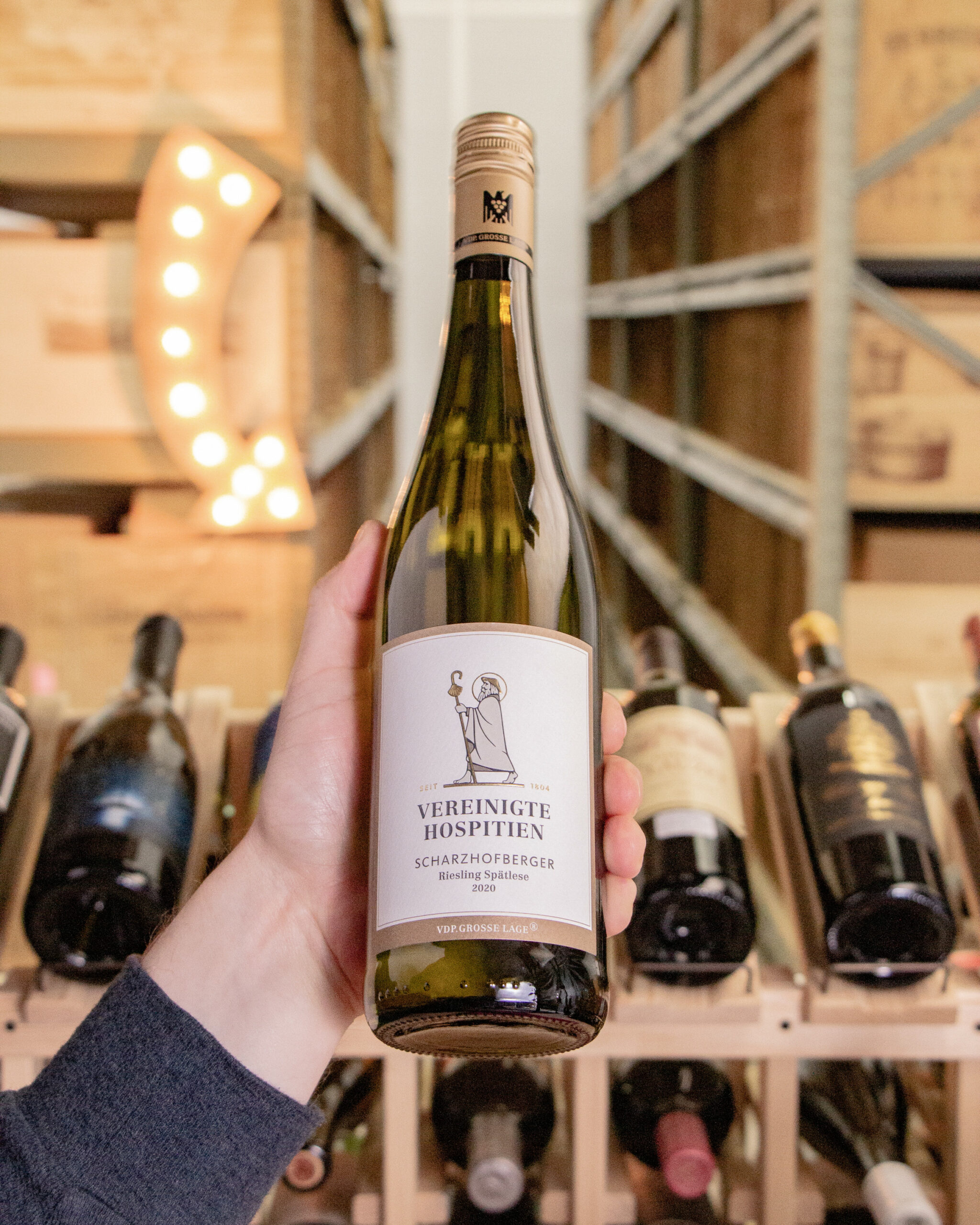 Weingut Vereinigte Hospitien Riesling Scharzhofberger Spätlese Alte Reben 2020