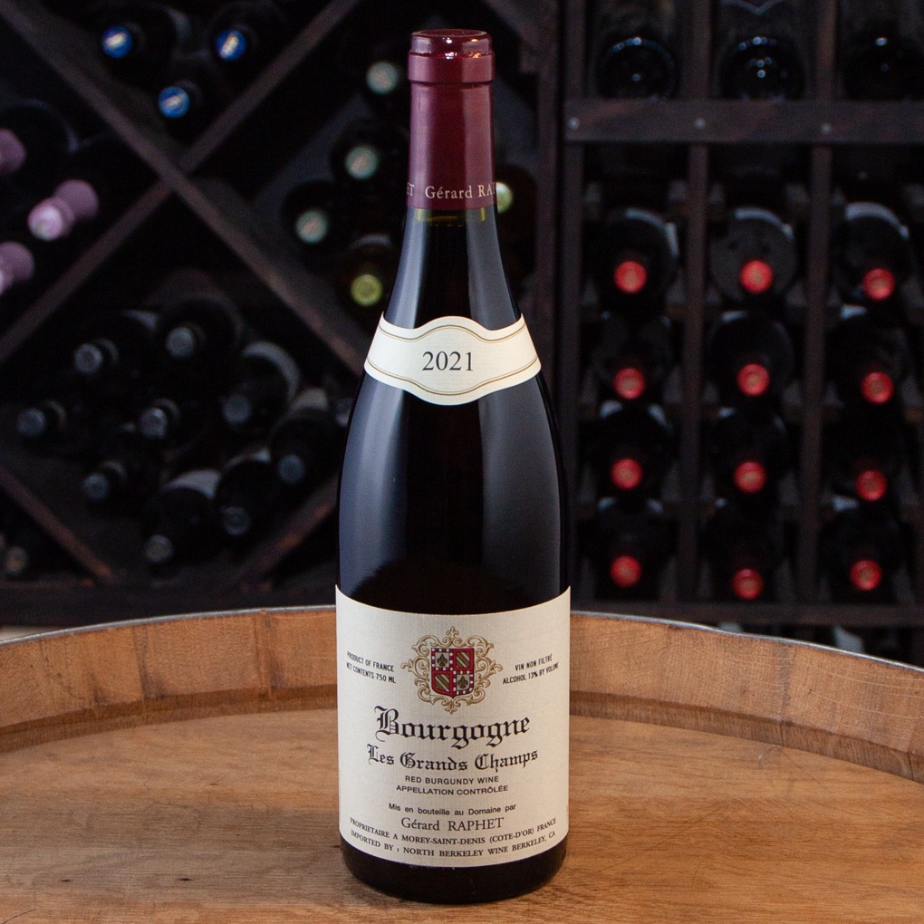 Gerard Raphet Les Grands Champs Bourgogne Rouge 2021