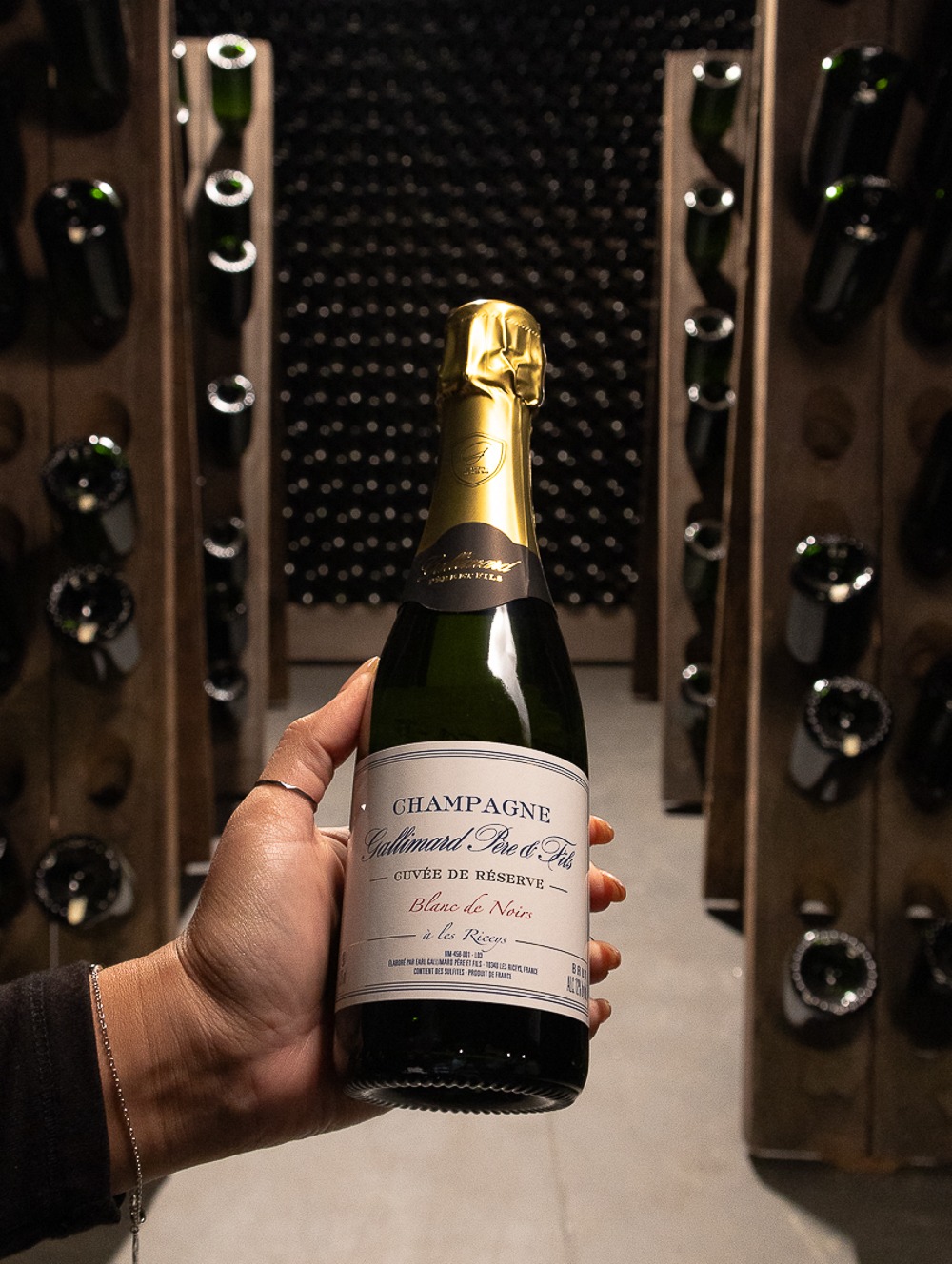 Champagne Gallimard Père et Fils Blanc de Noirs Cuvee de Reserve NV (Half Bottle 375mL)