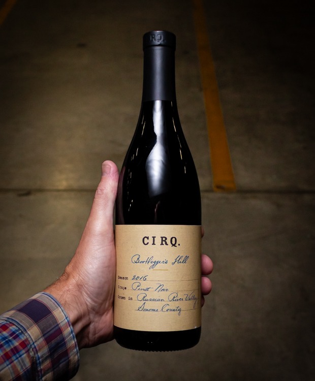 Cirq Pinot Noir Bootlegger's Hill Russian River Valley 2016