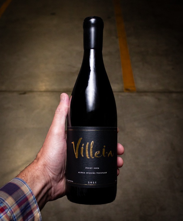 Villein Pinot Noir Alder Springs Vineyard Mendocino 2021