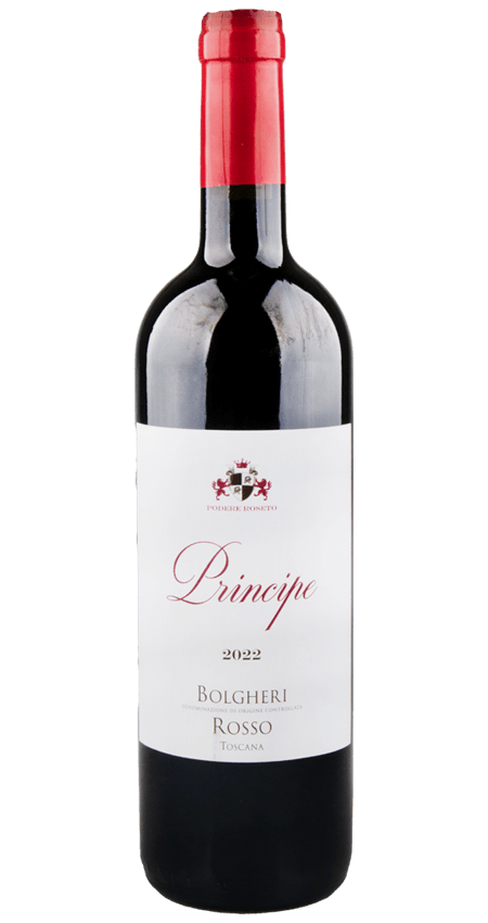 Podere Roseto Principe Bolgheri Rosso Super Tuscan 2022