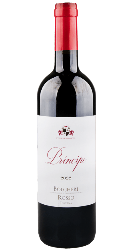 92 Pt. Super Tuscan Bolgheri Rosso 2022 Podere Roseto Principe