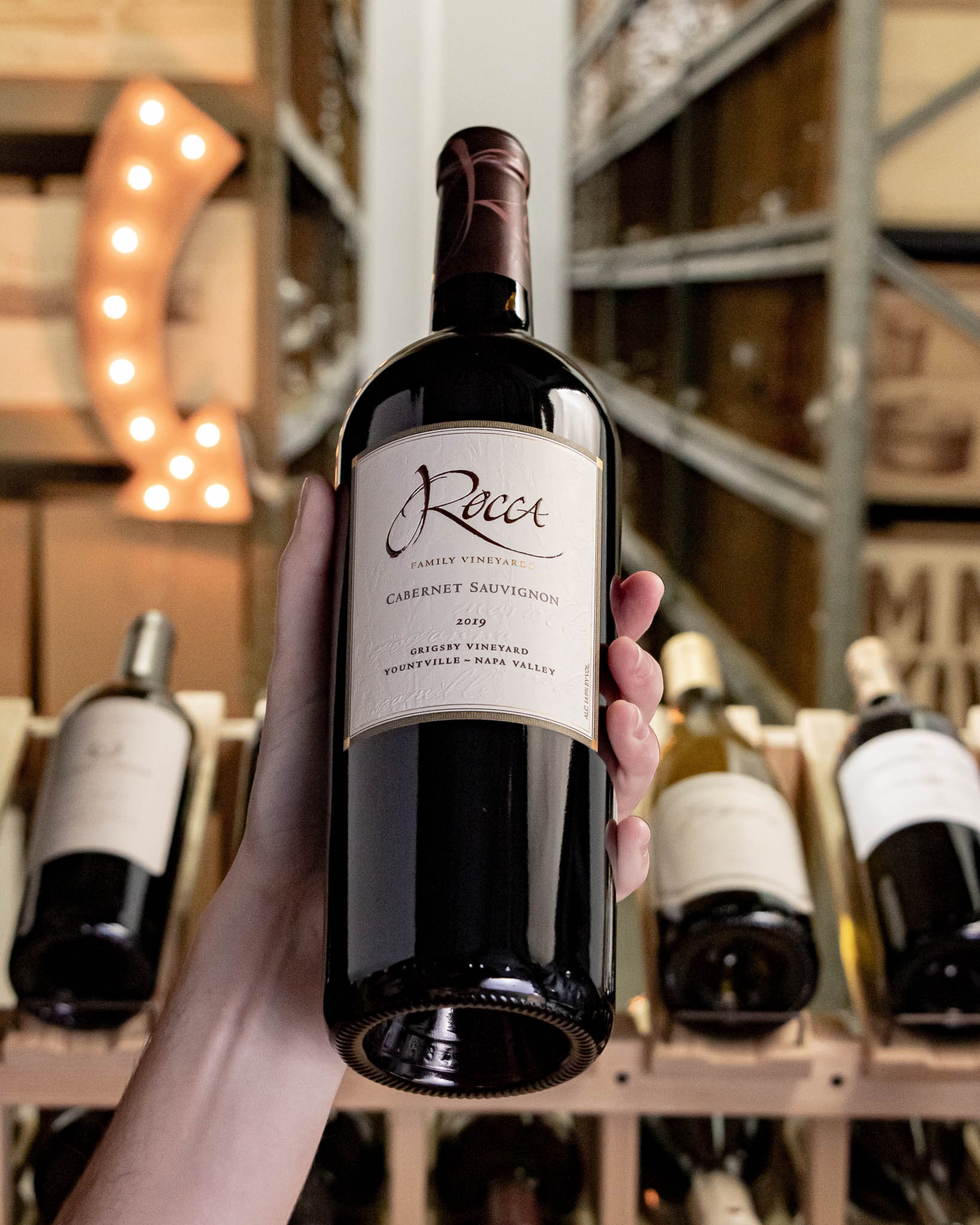 Rocca Family Vineyards Cabernet Sauvignon Grigsby Vineyard Yountville Napa Valley 2019