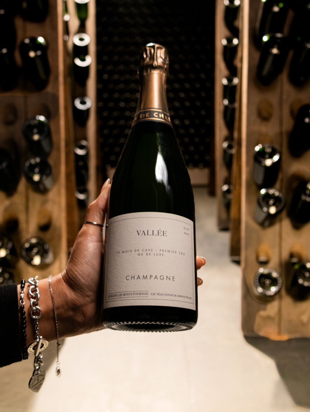 Champagne Domaine Les Monts Fournois Grande Vallee Mareuil Sur Ay De Luxe Extra Brut Premier Cru NV